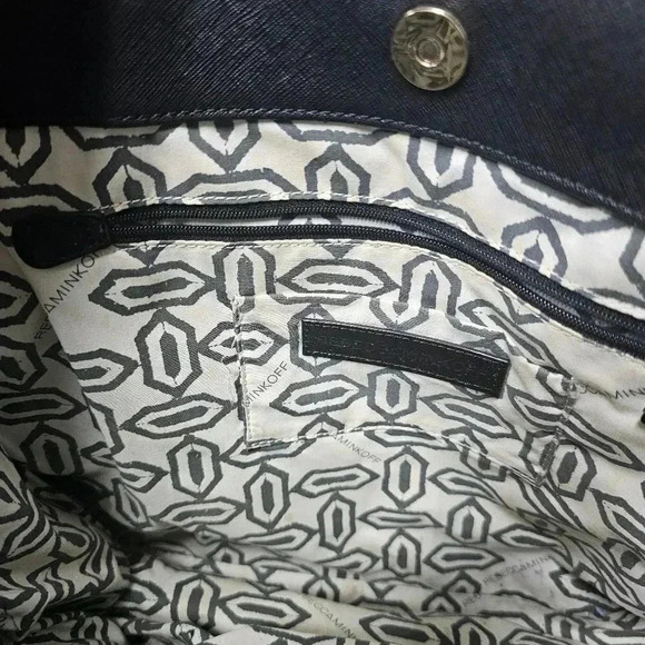 Rebecca Minkoff Saffino leather black tote bag - Picture 3 of 16